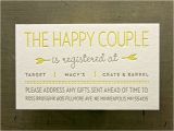 Wedding Registry Cards for Invitations Registry Cards for Wedding Etiquettes to Follow