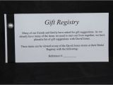 Wedding Registry Cards for Invitations Wedding Gift Registry Message Card Lines Weddi On Wedding