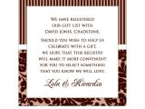 Wedding Registry Cards for Invitations Wedding Invitation Registry Wording Sunshinebizsolutions Com