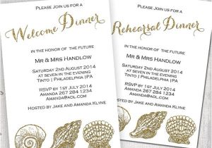 Wedding Welcome Party Invitation 10 Wedding Dinner Invitations Free Sample Example
