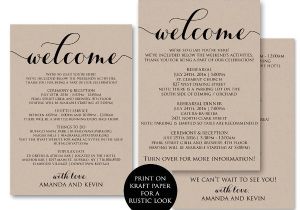 Wedding Welcome Party Invitation Examples Of Wedding Invitations