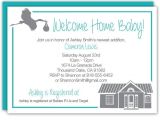 Welcome Home Baby Shower Invitations 7 Best Wel E Home Baby Shower Images On Pinterest
