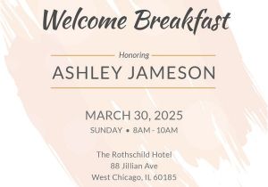 Welcome Party Invitation Template 36 Wonderful Breakfast Invitation Templates Free