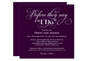 Welcome Party Wedding Invitation Wording Wedding Welcome Party Invitation Wedding Vows Zazzle