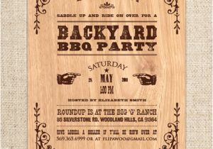 Western Party Invitation Template Flipawoo Invitation and Party Designs Western themed