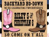 Western Party Invitation Template Pin by Crafted by Yudi On Cowboy theme Western Parties