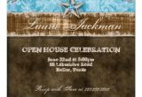 Western Quinceanera Invitations Quinceanera Vintage Photo Card Star Blue 5 25 Quot Square