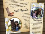 Western Quinceanera Invitations Western Daisy Quince Sweet 16 Invitation Favor Book