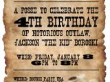 Western theme Party Invitation Template Free 20 5×7 Wanted Poster Western themed Birthday Party by
