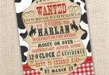 Western theme Party Invitation Template Free Western Invitation Free Template