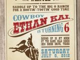 Western theme Party Invitation Template Free Western theme Invitations Templates