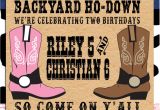 Western theme Party Invitation Template Pin by Crafted by Yudi On Cowboy theme Western Parties