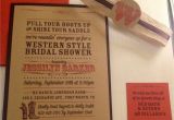 Western themed Bridal Shower Invitations Western themed Bridal Invitations Via ashley Nuchia