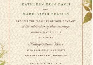 What Should Wedding Invitations Say Invitations for Better and Worse