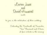 What Should Wedding Invitations Say Simple Wedding Invitation Wording Bromente Com