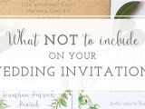 What to Include In A Wedding Invitation Wedding Invitation Wording Archives Oh My Designs by Steph