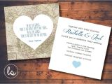 What to Include In Destination Wedding Invitations Diy Printable Vintage Map Map Wedding Invitation