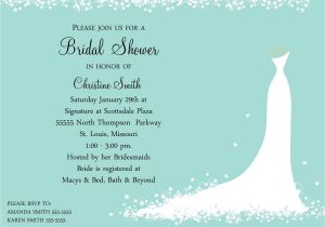 What to Put On A Bridal Shower Invitation Bridal Shower Invitation Bride