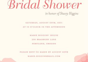 What to Put On A Bridal Shower Invitation Inexpensive Bridal Shower Invitations Bridal Shower