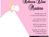 What to Put On A Bridal Shower Invite Bridal Shower Invitations Custom Bridal Shower
