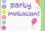 What to Put On A Party Invite 15 Party Invitations Excel Pdf formats