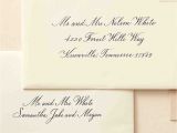 What to Put On A Wedding Invitation How to Address Guests On Wedding Invitation Envelopes
