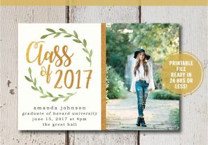 What to Say On Graduation Invitations College Graduation Invitation Printable High School