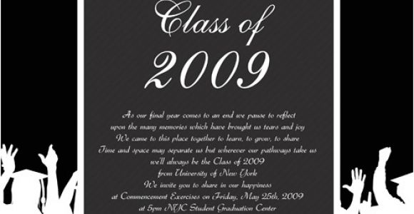 What to Say On Graduation Invitations Graduation Announcement What to Say