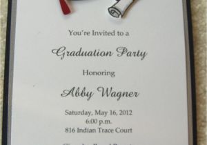 What to Say On Graduation Party Invitation College Graduation Party Invitations Party Invitations