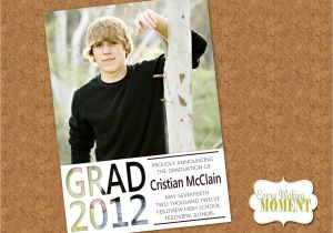 What to Say On High School Graduation Invitations Graduation Announcement High School Graduation Announcement