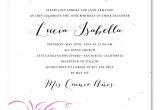 What to Write In A Quinceanera Invitation Quinceanera Invitation Wording Quinceanera Invitation