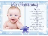 What to Write On A Baptism Invitation Baptism Invitation Baptism Invitations for Boys New