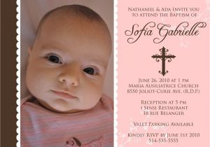 What to Write On A Baptism Invitation Baptism Invitations for Girl Baptism Invitation Template