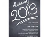 What to Write On A Graduation Invitation Chalkboard Writing Graduation Invitation From Zazzlecom