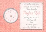 What to Write On Bridal Shower Invitations Time Day Bridal Shower Invitation Design Hostess Write