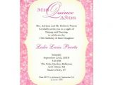 What to Write On Quinceanera Invitations Quinceanera Invitation Wording Spanish Invitation