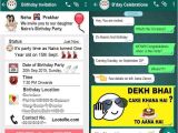 Whatsapp Birthday Invitation Template Handmade Birthday Invitation Card to Send On Whatsapp