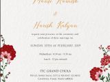 Whatsapp Indian Wedding Invitation Template Indian Blossom Create Your Wedding Invitations Online