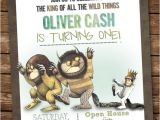 Where the Wild Things are Birthday Invitation Template where the Wild Things are Invitation by Elenasshop On Etsy
