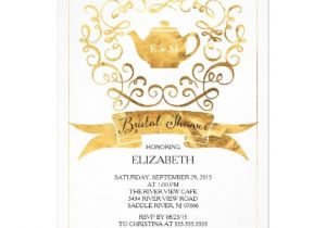 Whimsical Tea Party Invitations Whimsical Tea Party Bridal Shower Invitation Zazzle