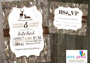 White Camo Wedding Invitations White Camo Deer Wedding Invitation and Rsvp Card by Mrsprint
