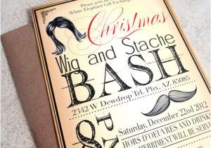 Wig and Mustache Party Invitations Unavailable Listing On Etsy