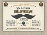 Wig Party Invitations 110 Best Boo Images On Pinterest Halloween Decorating