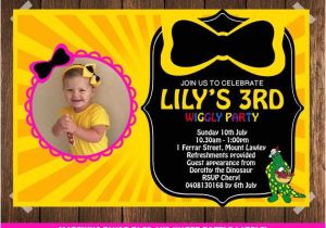 Wiggles Birthday Invitation Template Pin by Kirstie Thomson On Abbys 3rd Bday Wiggles