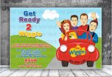 Wiggles Birthday Invitation Template the Wiggles Inspired Printable Invitation by
