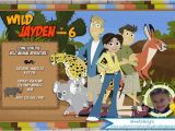 Wild Kratts Party Invitations Wild Kratts Birthday Invitation with or without Photo