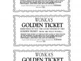 Willy Wonka Party Invitations Printable Free Willy Wonka Golden Ticket Invitations Charlie and the