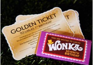 Willy Wonka Party Invites Colorful Willy Wonka Birthday Party Pizzazzerie