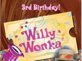 Willy Wonka Party Invites Willy Wonka Birthday Invitation