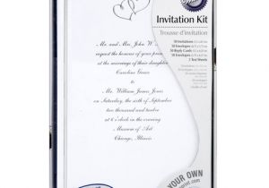 Wilton Wedding Invitation Kit Template Wilton 50 Ct Silver Sweethearts Invitation Kit Jo Ann